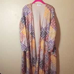 LuLaRoe Sarah Chevron Print